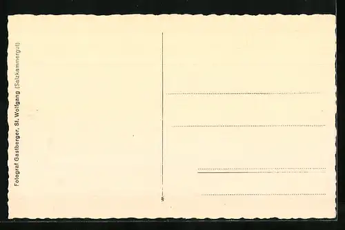 AK St. Wolfgang, Teilansicht bei Schönwetter