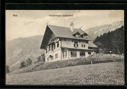 AK Rax, Touristenhaus Knappenhof