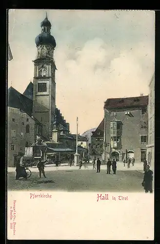 AK Hall in Tirol, Pfarrkirche