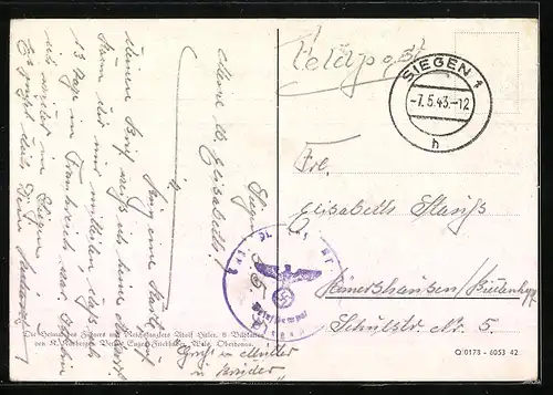 AK Leonding bei Linz a. d. Donau, Ortsansicht mit Umland