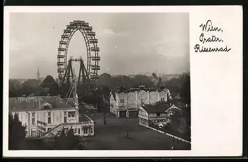 AK Wien, Wiener Prater, Riesenrad