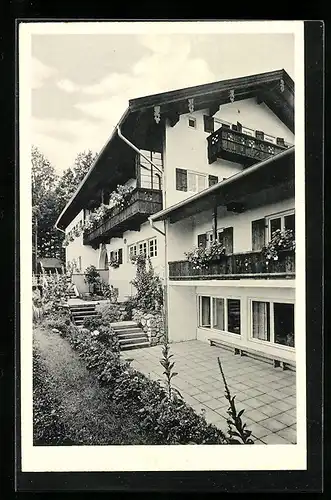 AK Gmund a. Tegernsee, Partie am Pius-Kinderheim