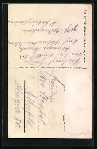 AK Dabringhausen, Böttingerheim, Erholungsheim der Elberfelder Farbenfabriken