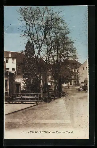 AK Euskirchen, Rue du Canal, Strassenpartie