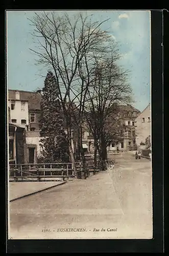 AK Euskirchen, Rue du Canal, Strassenpartie