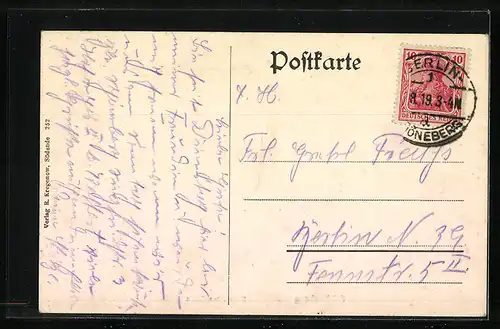 AK Schöneberg, Bayrischer Platz, Flaneure