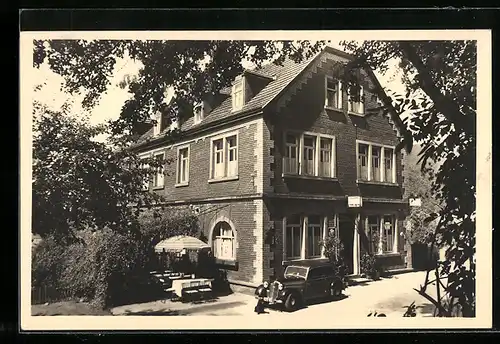 AK Schönau b. Gemünden /Main, Gaststätte Haus März