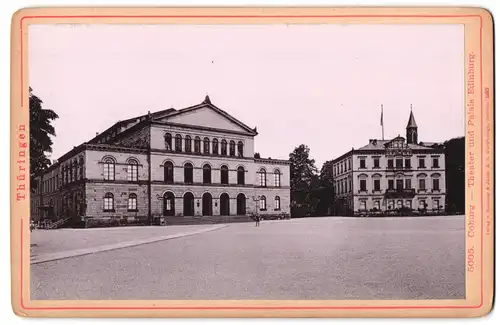 Fotografie Römmler & Jonas, Dresden, Ansicht Coburg, Theater und Palais Edinburg