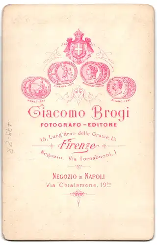 Fotografie Giacomo Brogi, Firenze, Ansicht Milano, Arco del Sempione