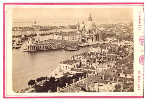 Fotografie Ant. Perini, Venedig, Ansicht Venedig, Punta della Dogana