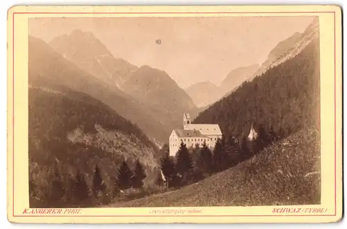 Fotografie K. Angerer, Schwaz, Ansicht Stans, Blick nach der Abeite St. Georgenberg