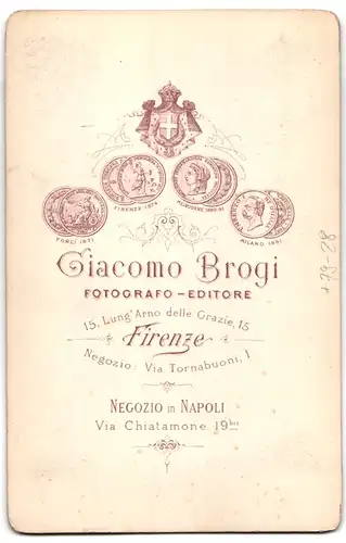 Fotografie Giacomo Brogi, Firenze, Ansicht Milano, Arco della Galleria Vittorio Emanuele