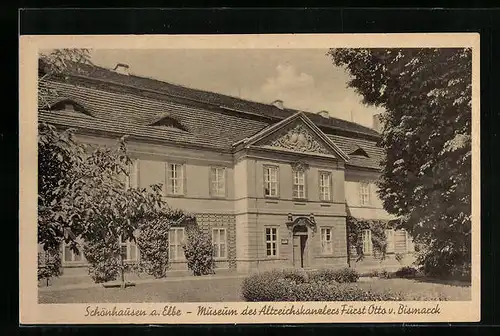 AK Schönhausen /Elbe, Museum Fürst Otto von Bismarck