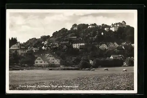 AK Egloffstein /Fränk. Schw., Blick vom Malerwinkel