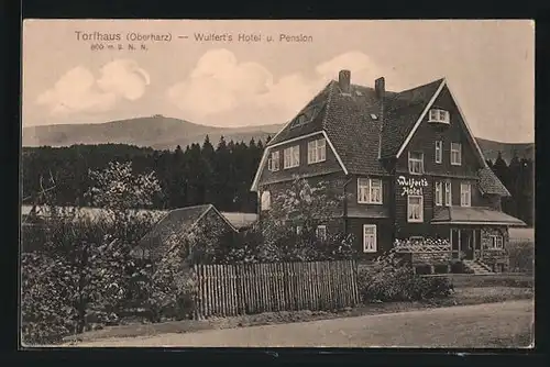 AK Torfhaus, Wulfert`s Hotel u. Pension