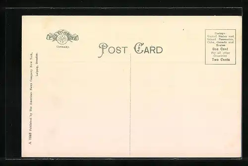 AK Deck View on Typical US Torpedp Boat, Kriegsschiff