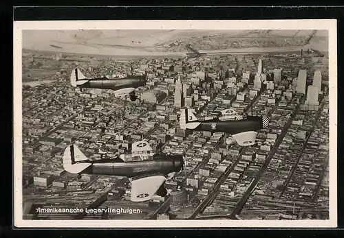 AK Amerikanische Legervliegtuigen