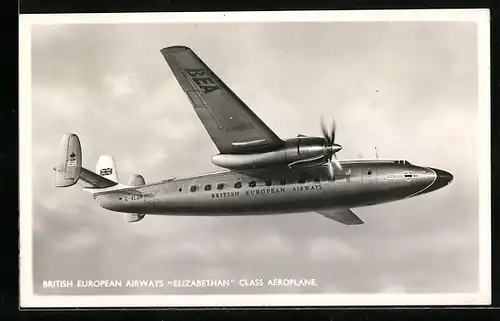 AK British European Airways Elizabeth Class Aeroplane