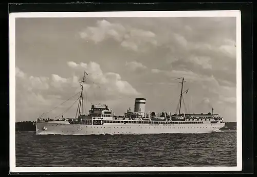 AK Turbinen-Schnelldampfer Kaiser auf See