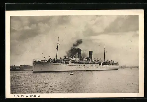 AK S.S. Flandria, Passagierschiff