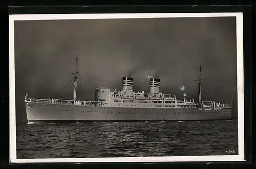 AK Schnelldampfer Windhuk