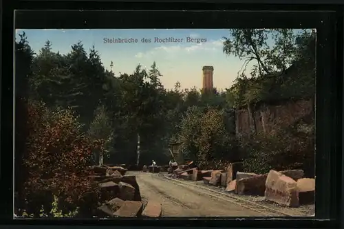 AK Rochlitz, Steinbrüche des Rochlitzer Berges