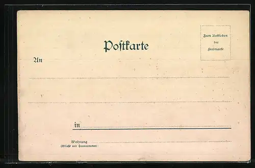 Künstler-AK Leipzig, Thomaspforte