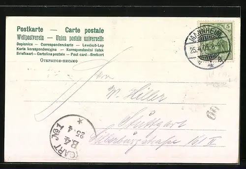 AK Mannheim, Rheinbrücke