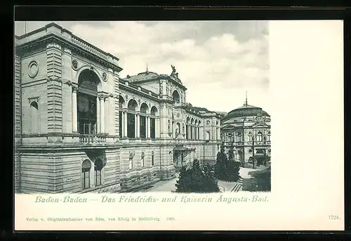 AK Baden-Baden, Friedrichs- und Kaiserin Augusta-Bad