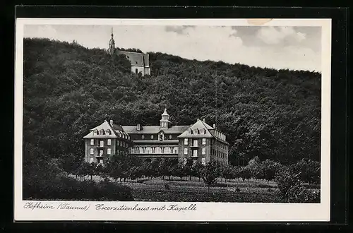 AK Hofheim /Ts., Exerzitienhaus mit Kapelle