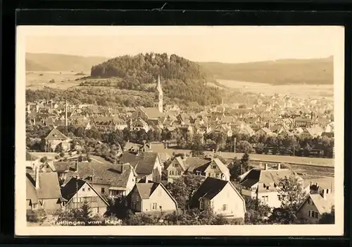AK Tuttlingen, Ortsansicht vom Kapf