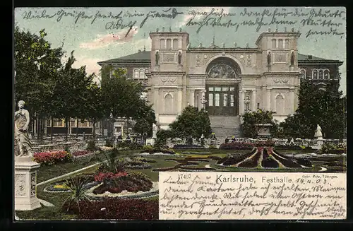 AK Karlsruhe, Partie an der Festhalle