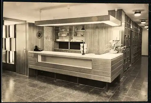 AK Ostseebad Ahrenshoop, Empfang im Erholungsheim Kurhaus