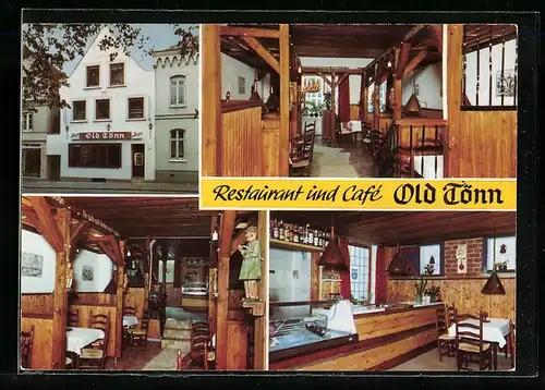 AK Tönning, Restaurant Old Tönn W. Hancke, Johann-Adolf-Strasse 3