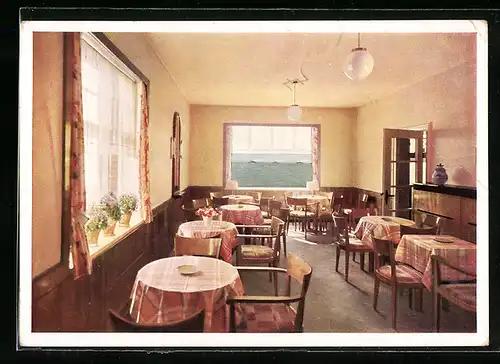 AK Wyk, Innenansicht Cafe Warnke