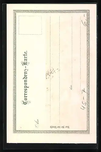 AK Bergsteiger mit Fernglas in den Bergen