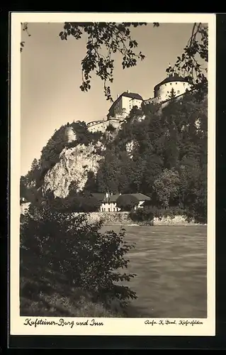 AK Kufstein, Burg und Inn