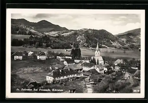 AK Friesach, St. Salvator mit Kirche