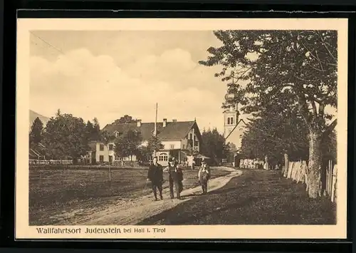 AK Judenstein bei Hall, Ortspartie