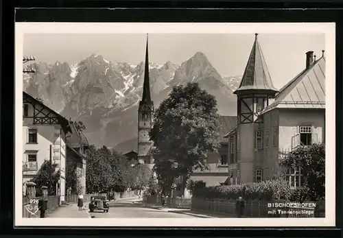 AK Bischofshofen, Strassen mit Tennengebirge