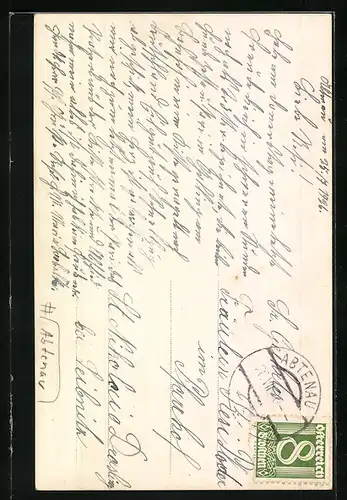 AK Abtenau, Partie bei der Kirche