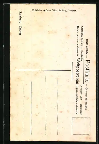 AK Salzburg, Partie am Neutor