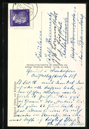 AK Silbertal, Ortsansicht mit Lobspitze