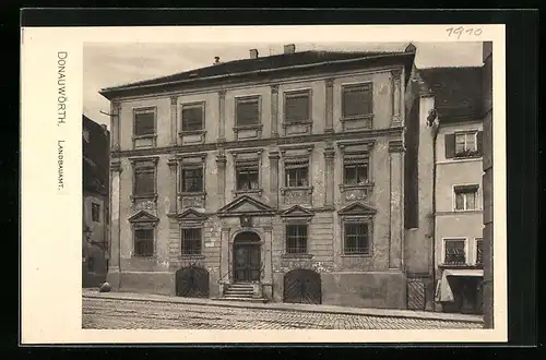 AK Donauwörth, Blick zum Landbauamt