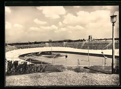 AK Karl-Marx-Stadt, Radrennbahn, Radsport