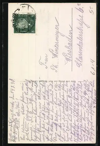 AK Lenzkirch, ein Origineller Wegweiser in der Stadt