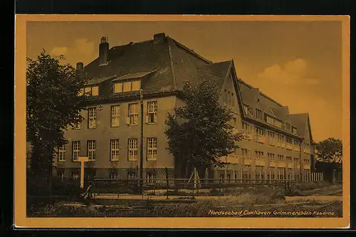 AK Cuxhaven, Nordseebad, Grimmershörn Kaserne