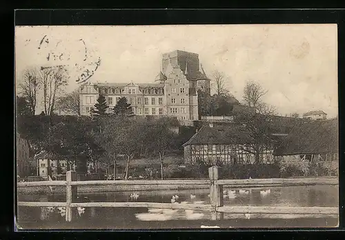 AK Adelebsen, Blick zum Schloss
