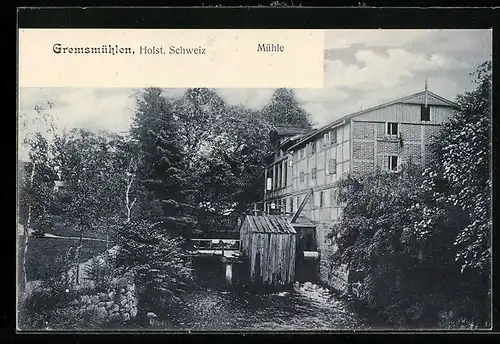 AK Gremsmühlen /Holst. Schweiz, Mühle