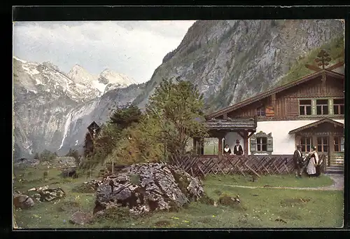 AK Berchtesgaden, Gasthaus Salealpe am Obersee